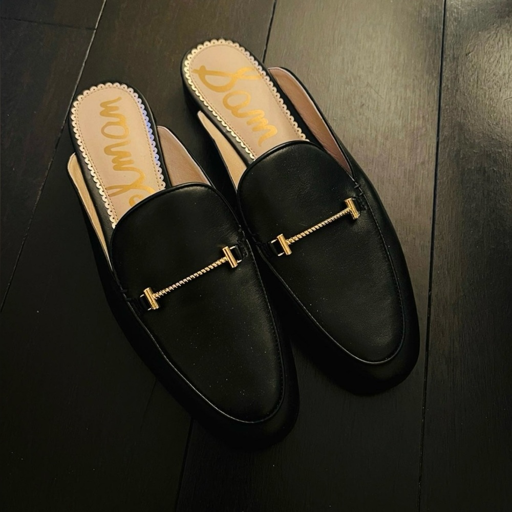 Sam Edelman Black Laurna Mules